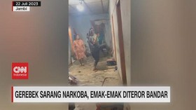 VIDEO: Grebek Sarang Narkoba, Emak-Emak DIteror Bandar