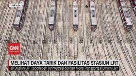 VIDEO: Melihat Daya Tarik Dan Fasilitas Stasiun LRT