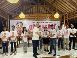 Relawan GEBRAKAN Deklarasi Dukung Gibran Jadi Capres 2024