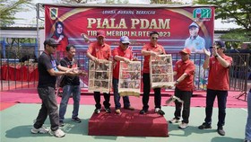 HUT ke-46, PDAM Tirta Merapi Gelar Lomba Kicau Mania
