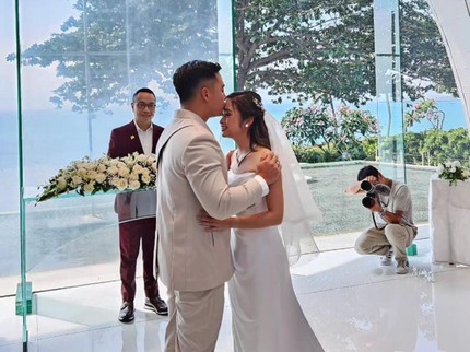 7 Potret Pernikahan Gritte Agatha dan Arif Hidayat di Bali, Gempi jadi Flower Girl