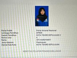 Foto Dicatut Jadi Bacaleg PAN, Honorer Pemkot Tidore Lapor KPU-Bawaslu