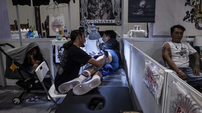 FOTO: Pameran Tatto di Hong Kong