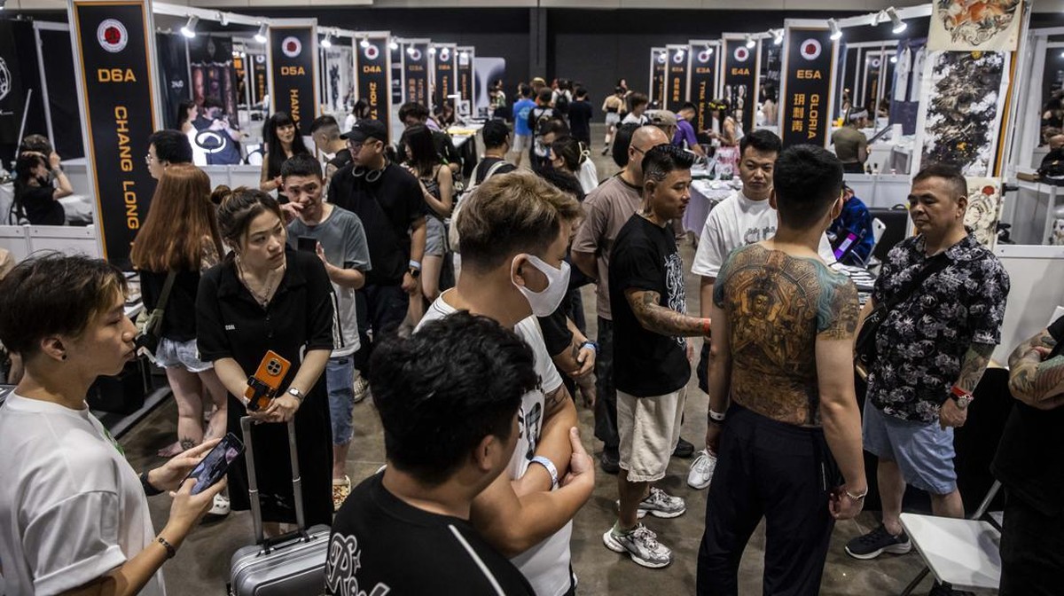 FOTO: Pameran Tatto di Hong Kong
