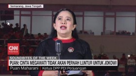 VIDEO: Puan: Cinta Megawati Tidak Akan Pernah Luntur untuk Jokowi