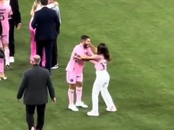 Viral Istri Lionel Messi Hampir Salah Cium Orang, Dikira Suaminya Ternyata..