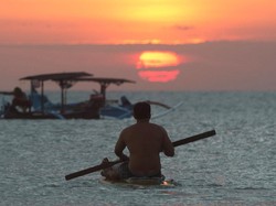 Fenomena Matahari di Bali Redup Pagi dan Sore, Mengapa Terjadi?