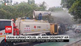VIDEO: Menteri & Ahli: Semprot Air Tak Efektif Kurangi Polusi Udara