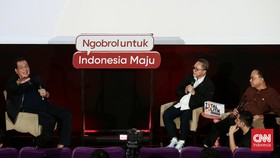 FOTO: CT dan 3 Menteri Jokowi Ngobrol soal Ekonomi dan Politik RI