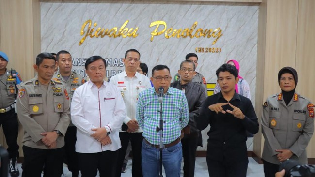 Dokter spesialis jantung dari Pusdokkes Polri Kompol Haris menjelaskan siswa SPN Advent Pratama mengalami serangan jantung yang disebut aritmia maligna.