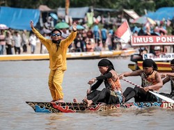 Tarian Bocah di Pacu Jalur Viral, Pemprov Riau Bangga
