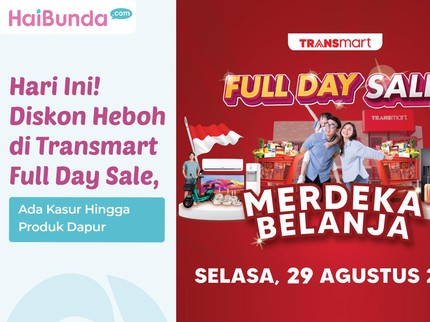 Hari Ini! Diskon Heboh di Transmart Full Day Sale, Ada Kasur Hingga Produk Dapur