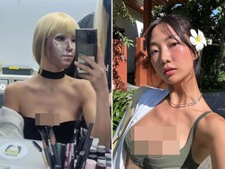 Pesona Model Seksi Jadi Pemain Drakor Mask Girl, Nangis Dicasting Netflix