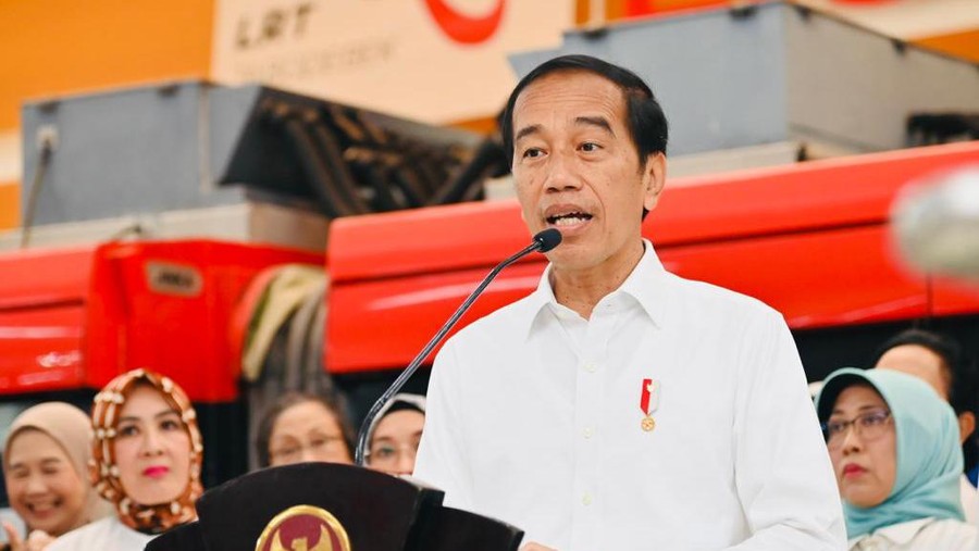 Jokowi Resmikan LRT Jabodebek