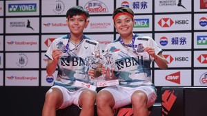 FOTO: Sejarah Apik Diukir Apriyani/Fadia di Kejuaraan Dunia