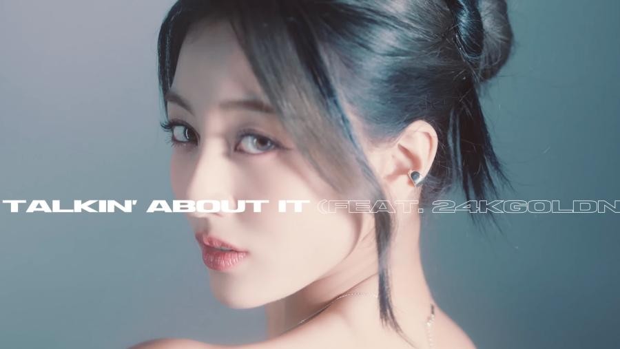 Lirik Lagu Talkin' About It - Jihyo TWICE feat 24kGoldn