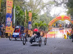 Ada Balapan Unik di Bandung: Pakai Peti Sabun!