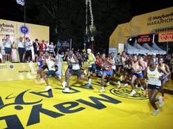 13.600 Pelari Ramaikan Elite Label Road Race Maybank Marathon 2023