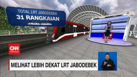VIDEO: Melihat Lebih Dekat LRT Jabodebek