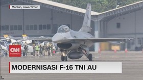 VIDEO: Modernisasi F-16 TNI AU