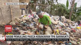 VIDEO: Nasib Pemulung Pasca-Kebakaran TPA Sarimukti