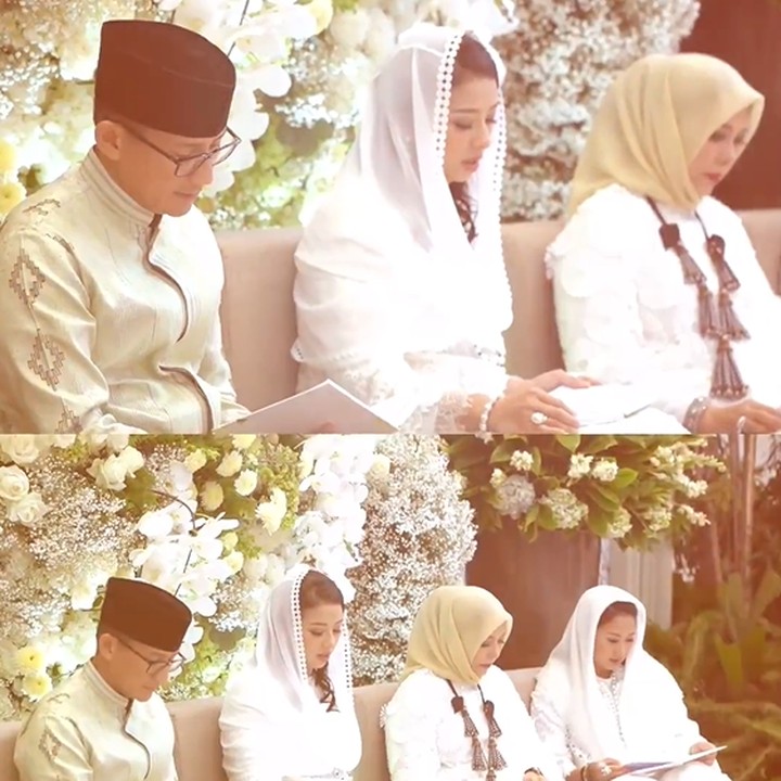 <p>Acara tersebut digelar belum lama ini dan dihadiri oleh keluarga besar Sandiaga Uno. Sang istri, Nur Asia juga terlihat mendampingi putrinya di acara pengajian. Dalam kesempatan itu, Anneesha tampil memesona dengan busana serba putih. (Foto: Instagram @sandiuno)</p>