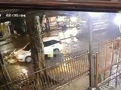 Ibu Pedagang Lemang Dilindas Mobil di Medan, Pelaku Kabur
