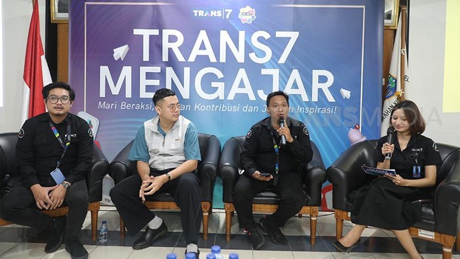 TRANS7 menyelenggarakan kegiatan CSR bertajuk TRANS7 Mengajar (Mari Beraksi, Berikan Kontribusi dan Jadilah Aspirasi!).