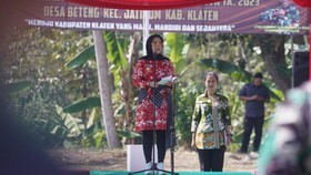 Resmi Dibuka, Sri Mulyani Ajak Sukseskan KBMKB Desa Beteng