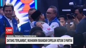 VIDEO: Datang Terlambat, Muhaimin Iskandar Dipeluk Ketum 3 Partai