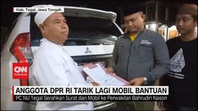 VIDEO: DPR Tarik Lagi Mobil Bantuan PCNU karena Tak Netral