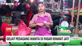 VIDEO: Geliat Pedagang Wanita di Pasar Kramat Jati