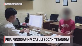 VIDEO: Pria Pengidap HIV Cabuli Bocah Tetangga