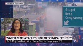 VIDEO: Water Mist Atasi Polusi, Seberapa Efektif?