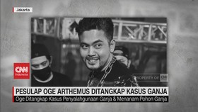 VIDEO: Tanam Pohon Ganja, Pesulap Oge Arthemus Ditangkap