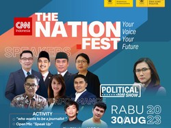 Anak Muda Melek Politik, The Nation Fest 2023 Siap Digelar Besok
