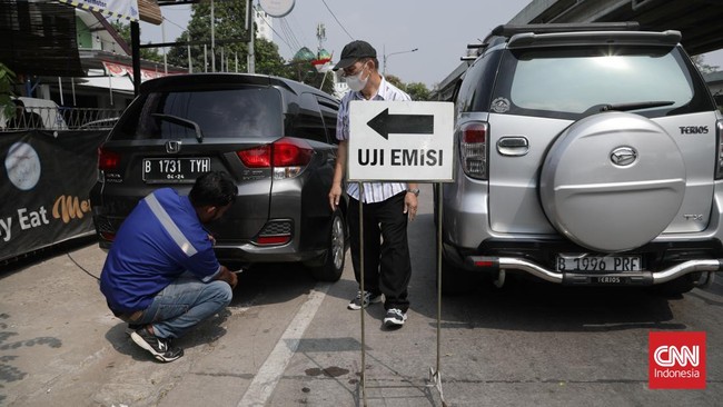 Uji emisi bakal digelar lagi di Jakarta pada 1 November 2023 usai sempat dihentikan pada September.