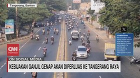 VIDEO: Kebijakan Ganjil Genap Akan Diperluas ke Tangerang Raya