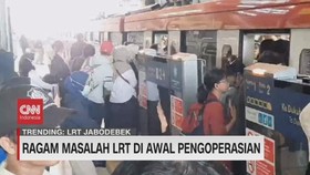 VIDEO: Ragam Masalah LRT di Awal Pengoperasian