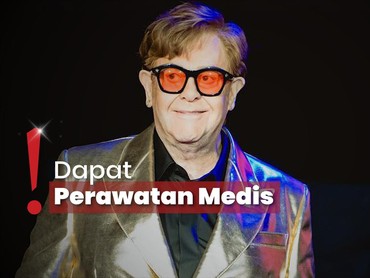 img-title Kondisi Elton John usai Dilarikan ke Rumah Sakit karena Jatuh di Rumahnya
