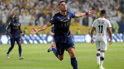 Ronaldo Cetak 2 Gol, Al Nassr Bantai Al Shabab 4-0