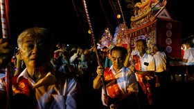 FOTO: Merayakan Hantu Lapar di Taiwan