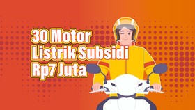 INFOGRAFIS: 30 Model Motor Listrik Subsidi Rp7 Juta