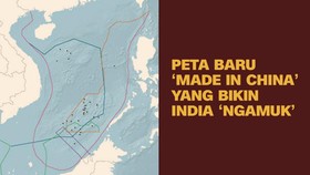 INFOGRAFIS: Peta Baru 'Made in China' yang Bikin India 'Ngamuk'