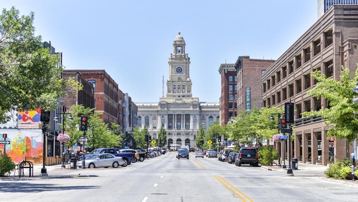 Downtown Des Moines, Iowa