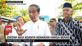 VIDEO: Jokowi Akui Adanya Kenaikan Harga Beras