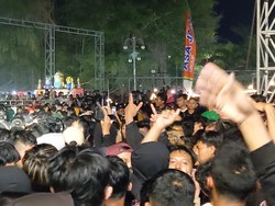 Perusuh Saat Konser Happy Asmara di HUT Trenggalek Diamankan Polisi