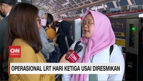 VIDEO: Melihat Operasional LRT Hari ke-3 Usai Diresmikan
