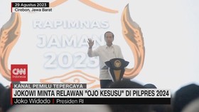 VIDEO: Jokowi Minta Relawan 'Ojo Kesusu' di Pilpres 2024