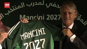 VIDEO: Mancini Janji Bawa Timnas Arab Saudi Juara Piala Asia 2023
